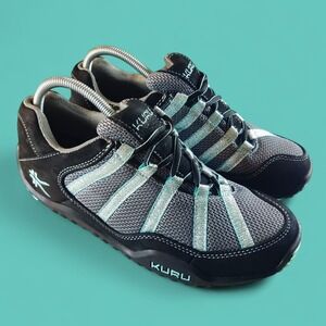 Kuru Chicane Trail Running Shoes Women's Size 8.5 M Teal Black Grey Sneakers New